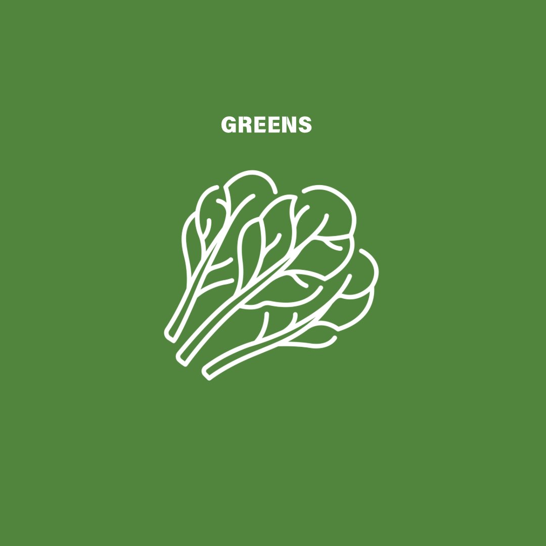 Chlorophyll-rich Greens