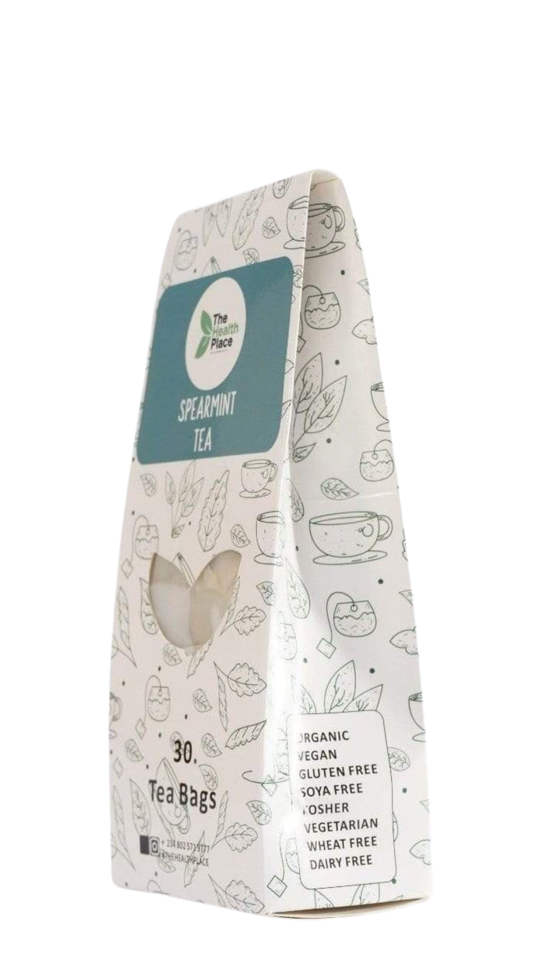Spearmint Tea - 30 Teabags 75 Grams *larger size