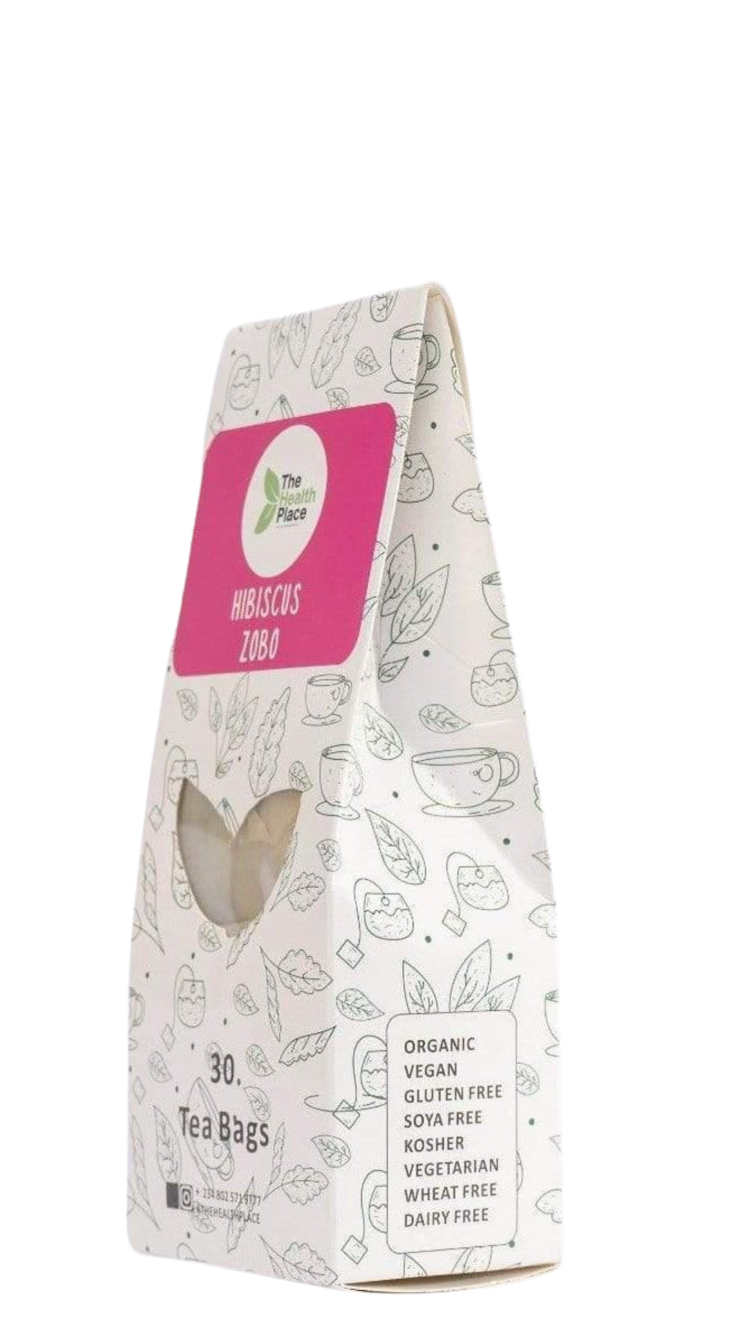 Hibiscus Zobo Tea- 30 Teabags 60 Grams