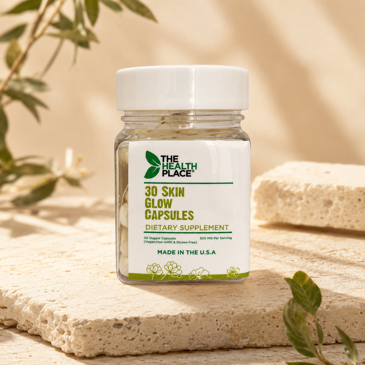 Skin Glow- 30 Capsules 550mg Each