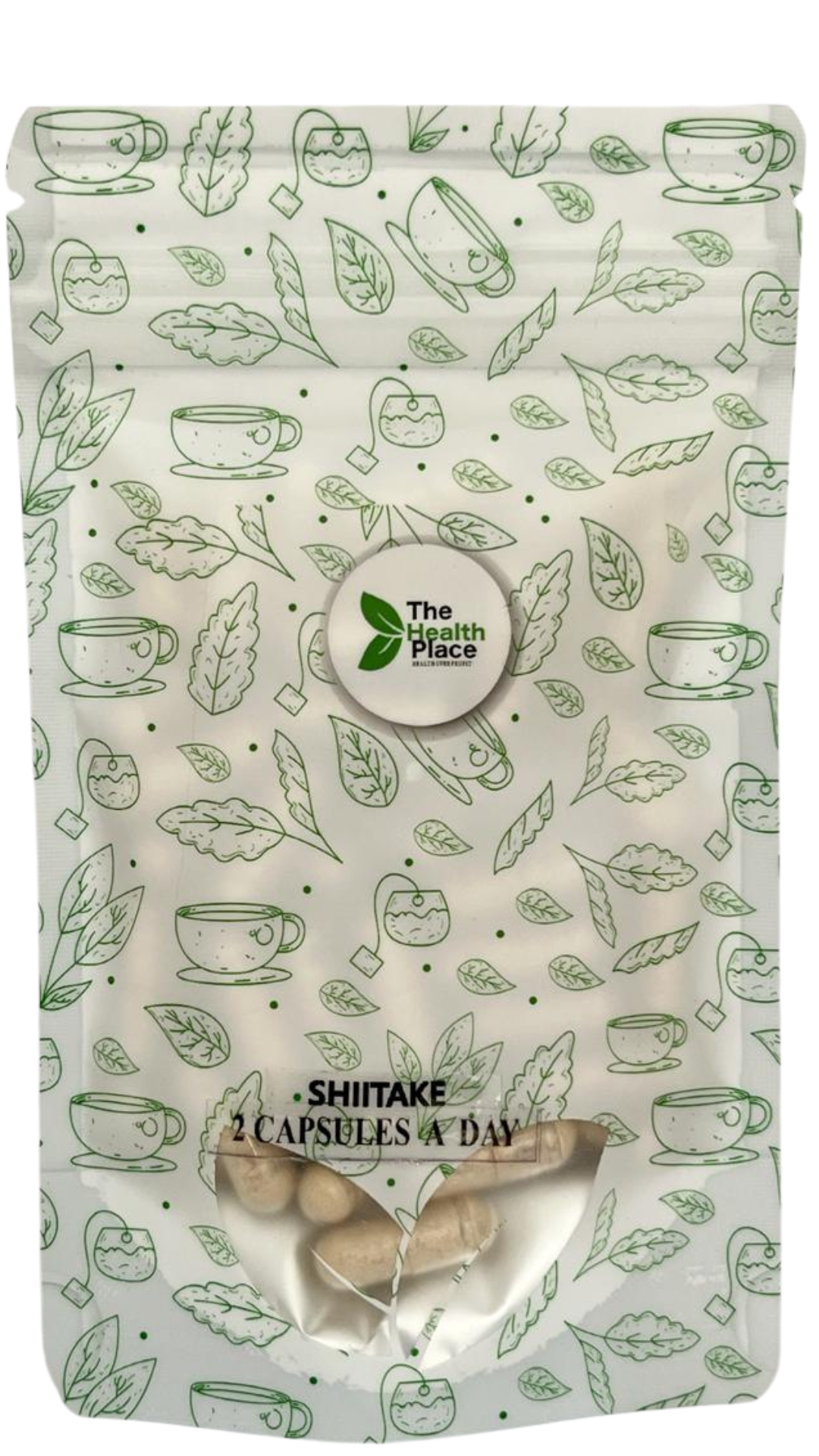 Shiitake Mushrooms Organic -50 Capsules 550mg Each