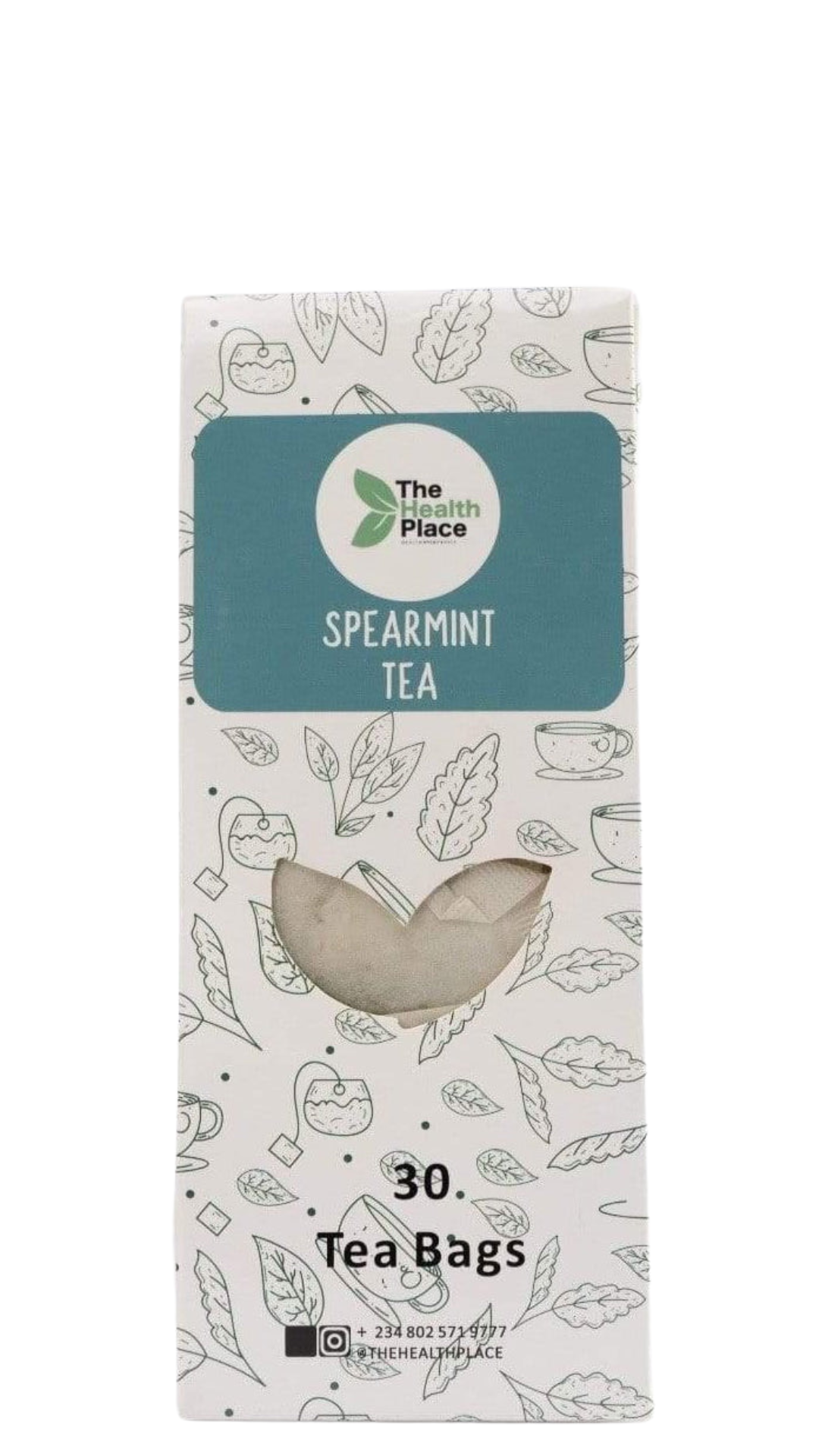 Spearmint Tea - 30 Teabags 75 Grams *larger size