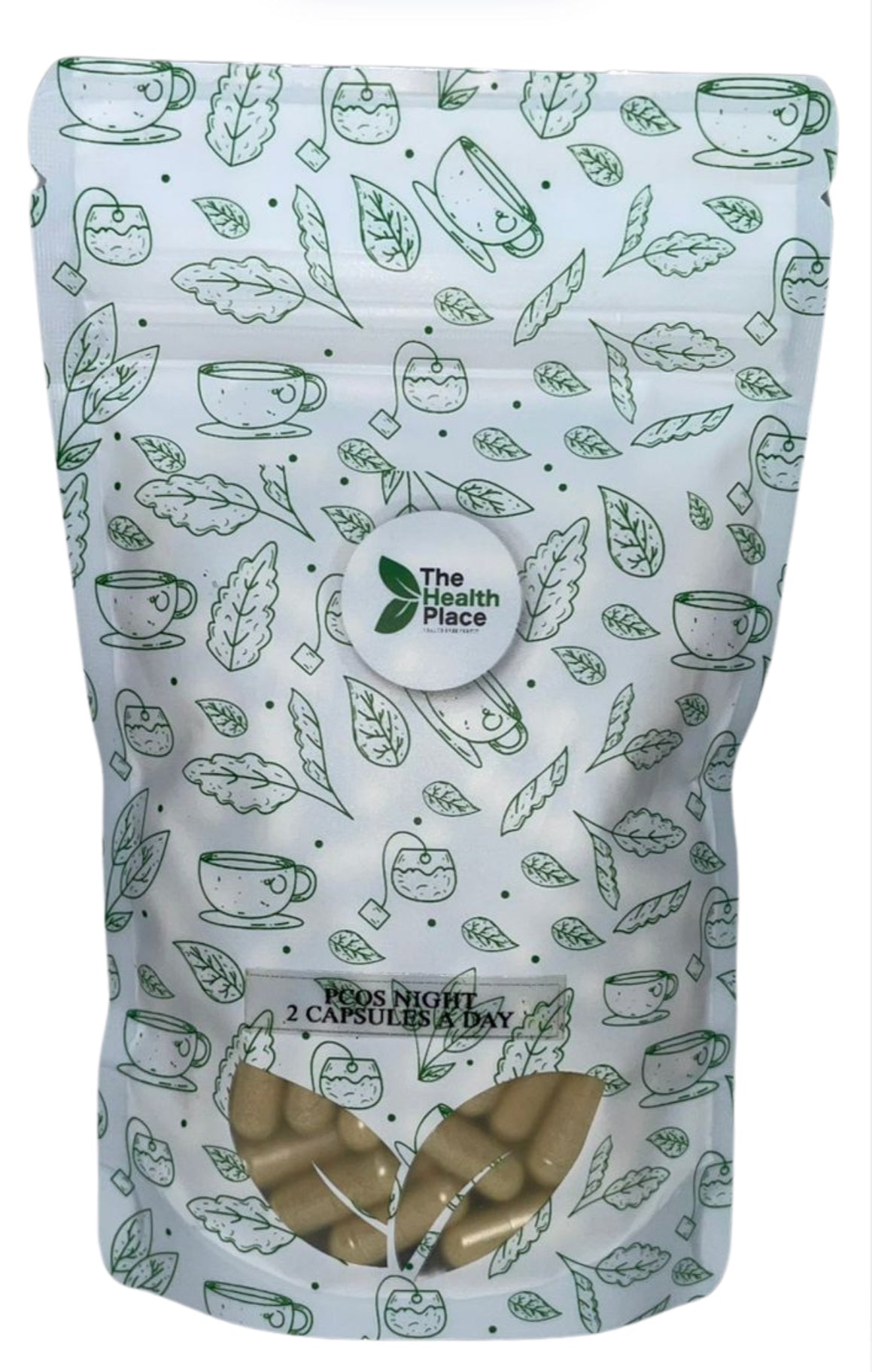 PCOS Ultimate Herbal Bundle- 50 Capsules Morning Mix, 50 Capsules Afternoon Mix; 50 Capsules Night Mix,100g Herbal Tea Blend,100ml Castor Oil