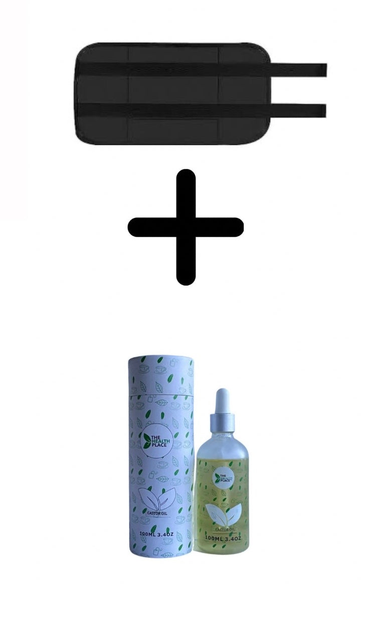 Castor Oil or Castor Oil Wrap Pack- Choose