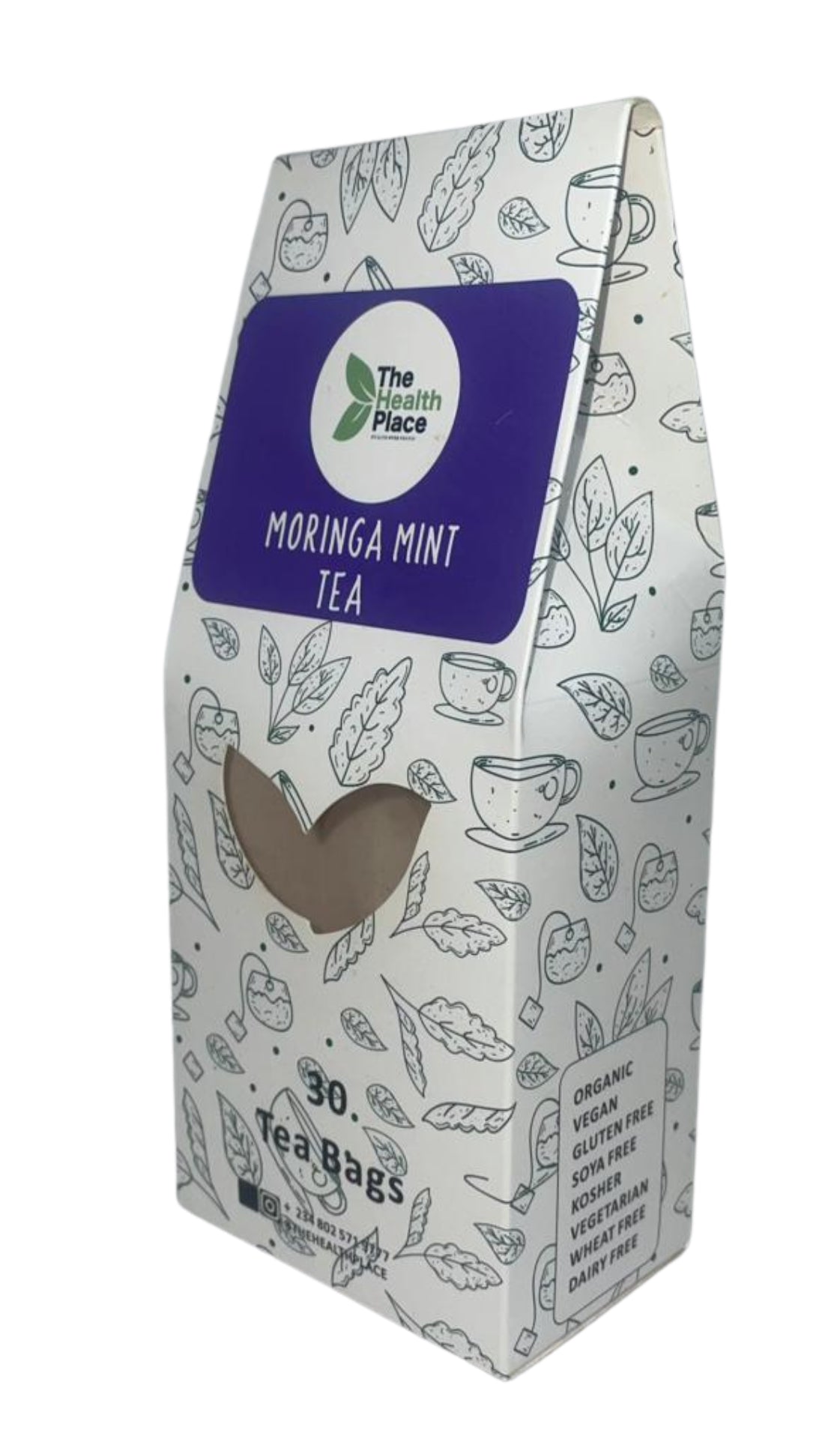 Moringa Mint Organic- 30 Teabags 60Grams