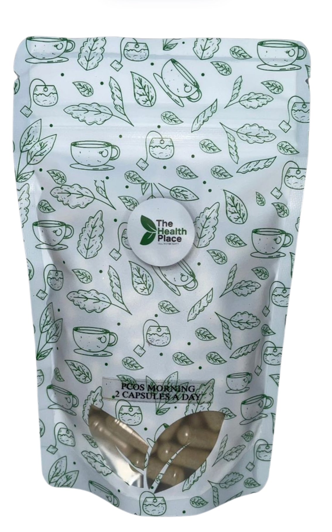 PCOS Ultimate Herbal Bundle- 50 Capsules Morning Mix, 50 Capsules Afternoon Mix; 50 Capsules Night Mix,100g Herbal Tea Blend,100ml Castor Oil