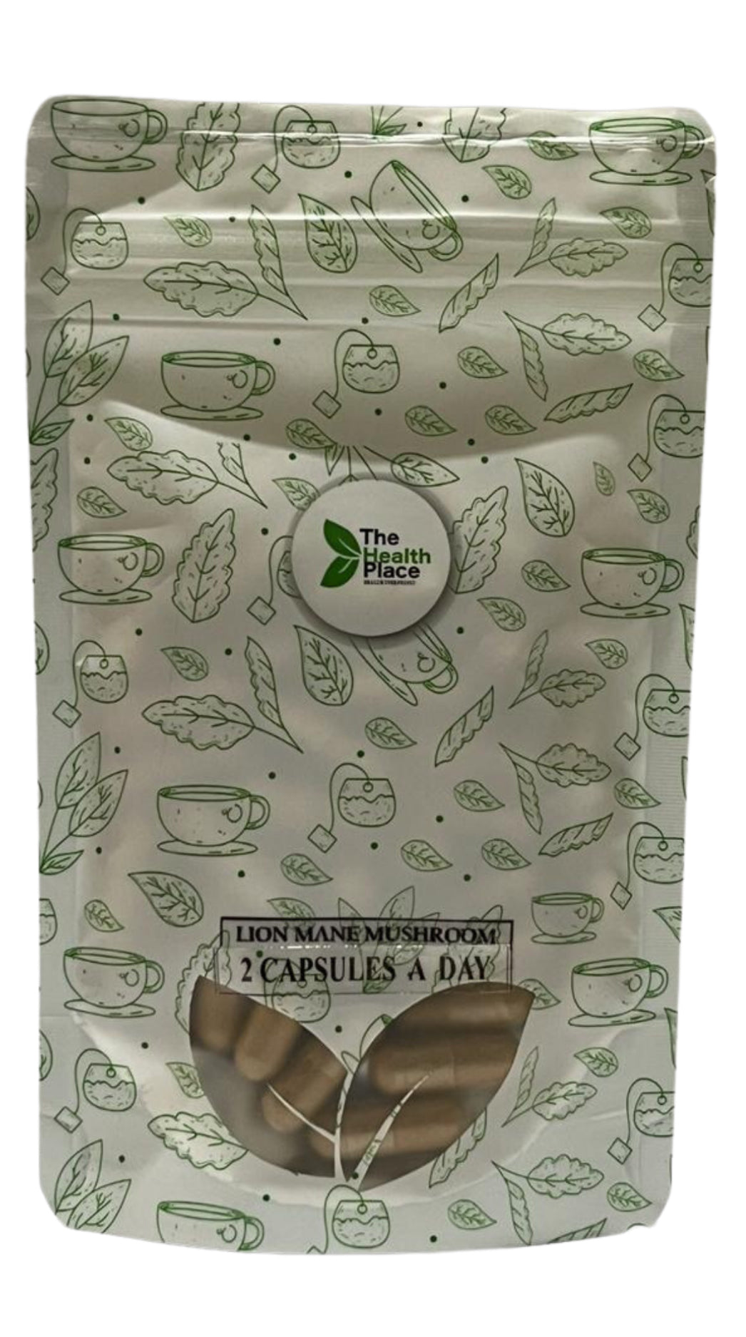 Lions Mane Mushroom Organic -50 Capsules 550mg Each