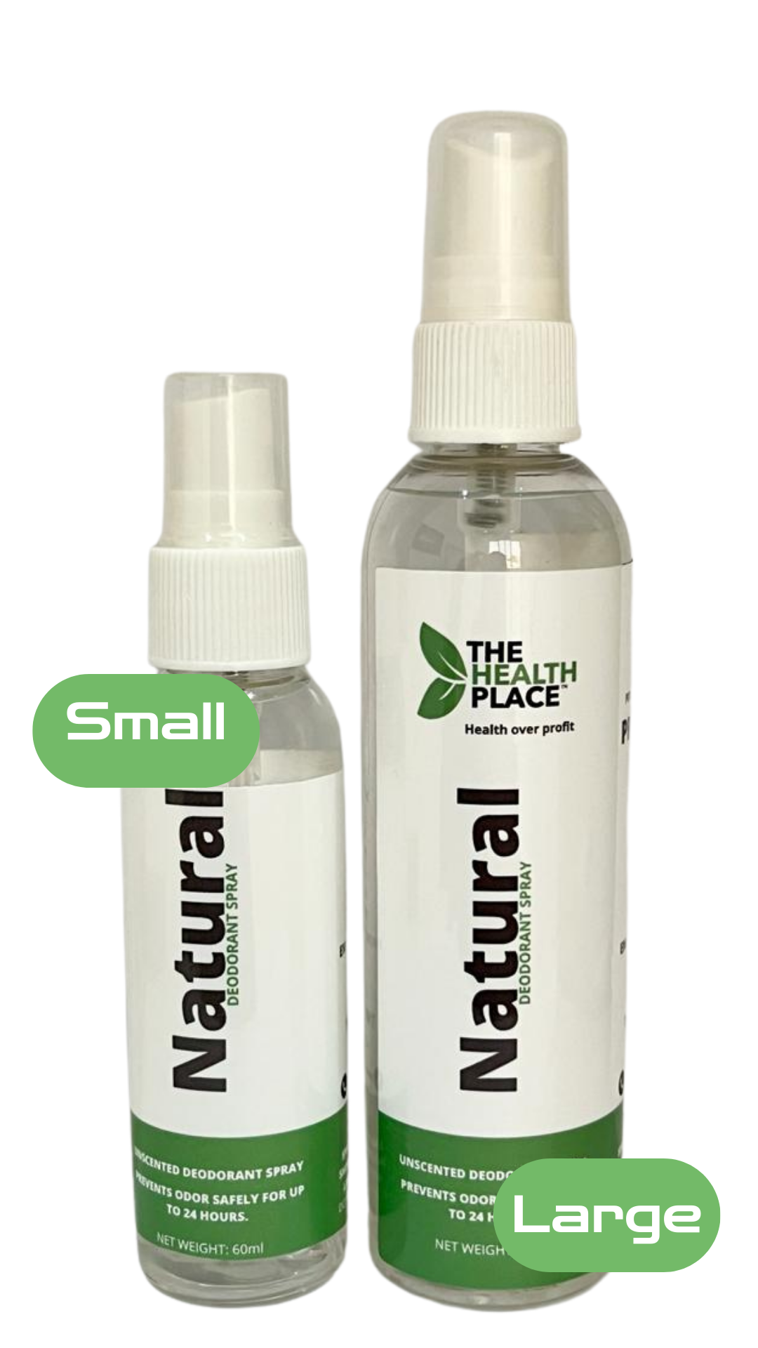 Spray Natural Deodorant- Small Size 60ml