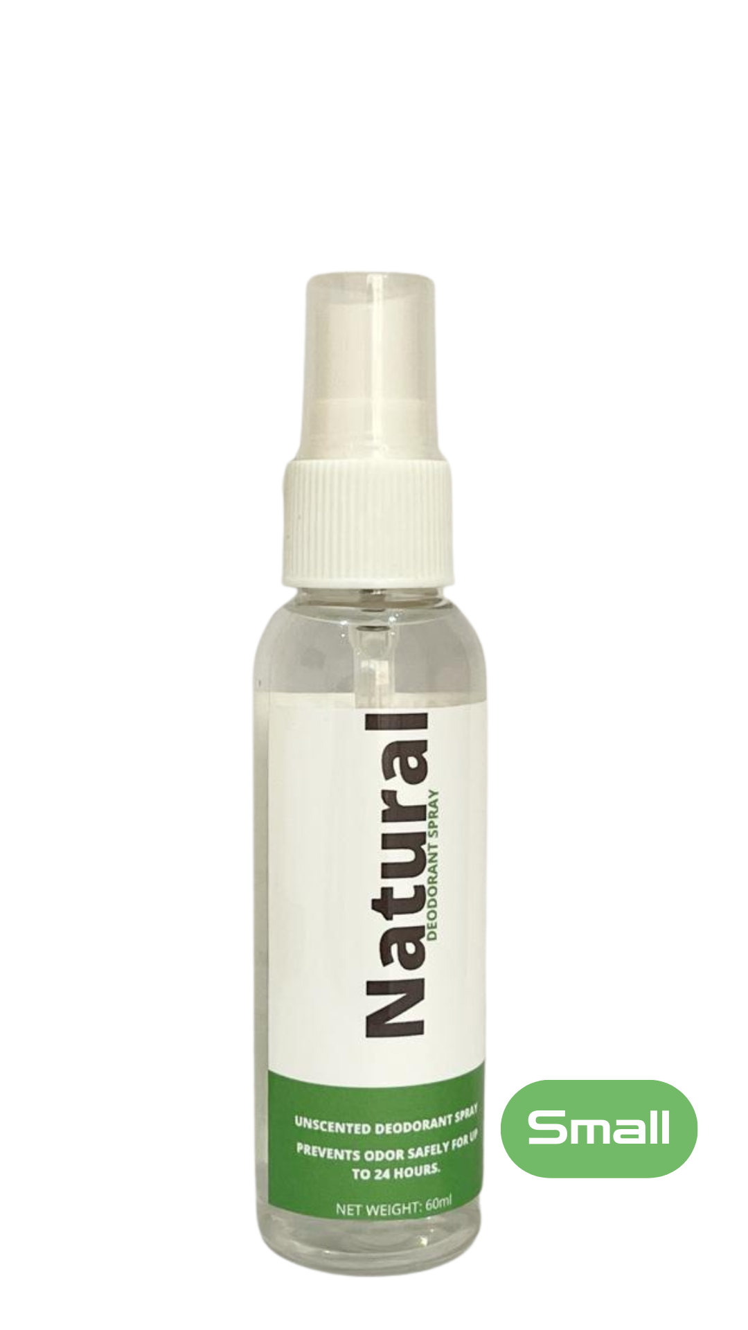 Spray Natural Deodorant- Small Size 60ml
