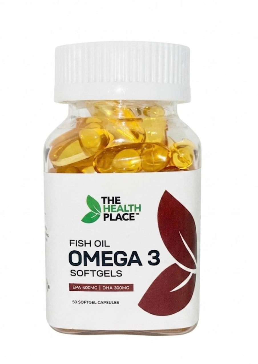 Perimenopause Bundle - 50 capsules Vitamin D3+K2+Magnesium, 50 capsules Omega 3 Fish Oil, 100g Glycine Powder, 100g Psyllium Husk