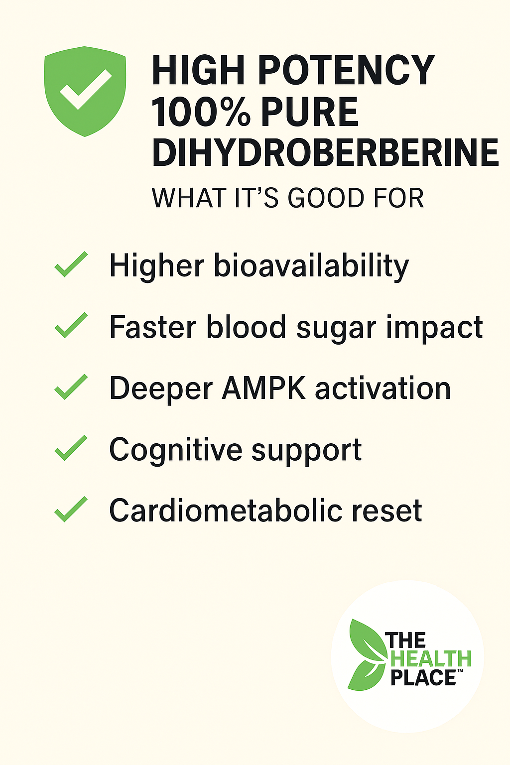 Berberine Dihydroberberine* - Choose Form
