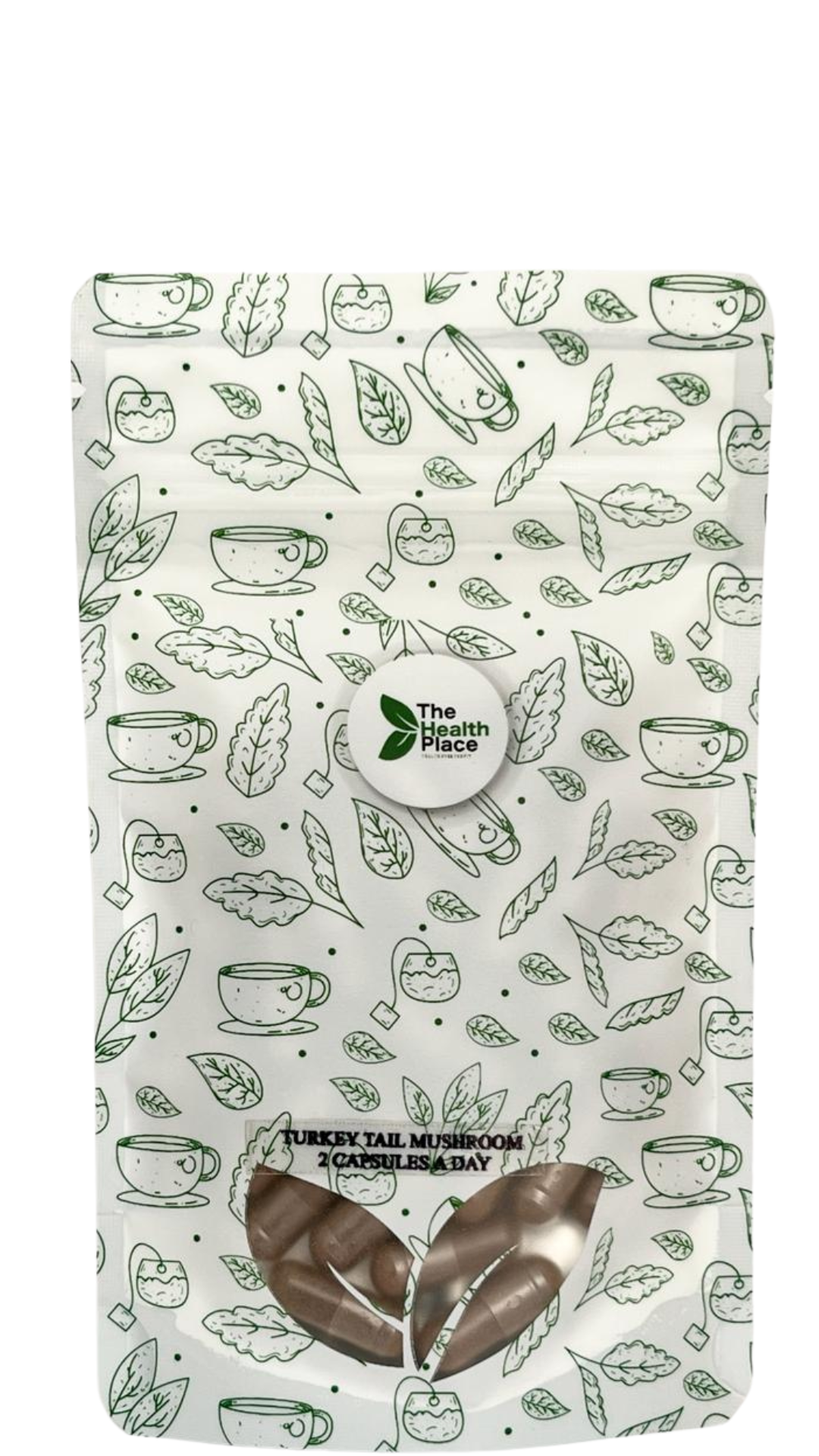 Turkey Tail Mushroom Organic-50 Capsules 550mg Each