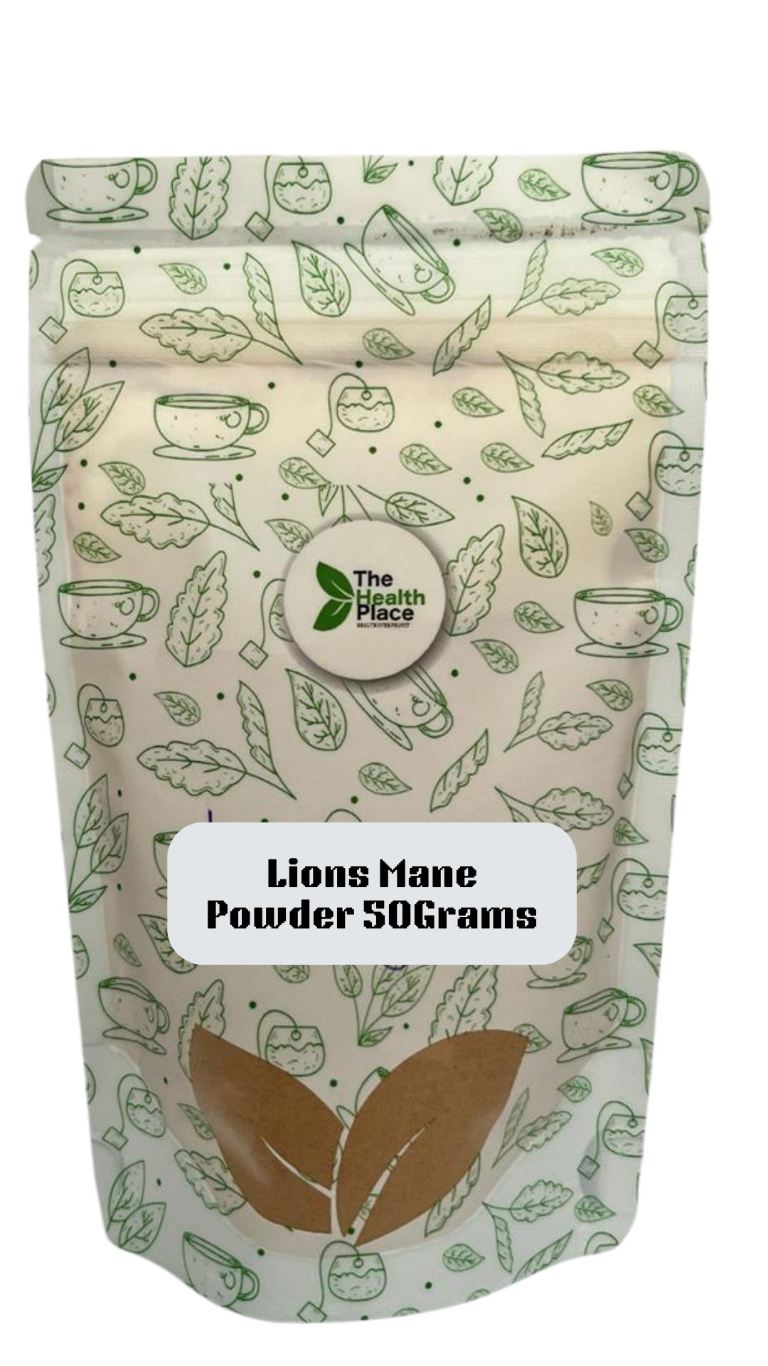 Lions Mane Mushroom Organic -50 Capsules 550mg Each