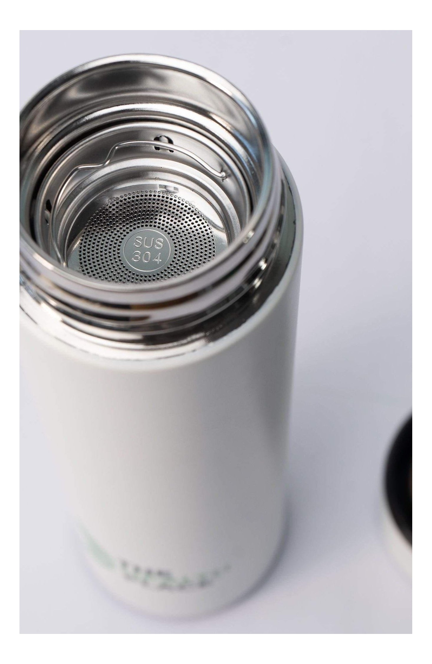 400ml Smart Mug Stainless Steel Water Bottle Thermos-The Health Place