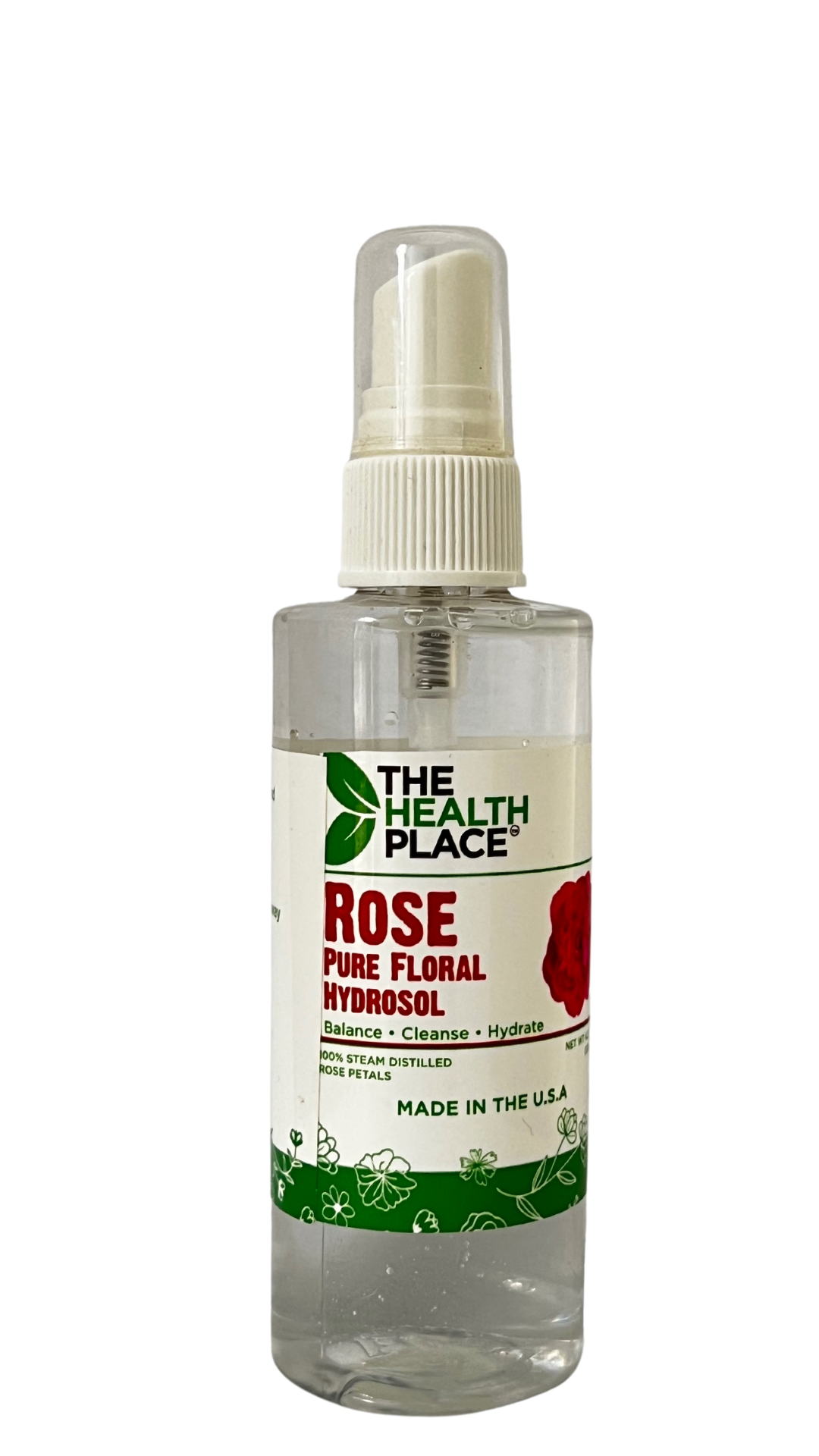 Rose Hydrosol  Distilled Floral Water (120ml)