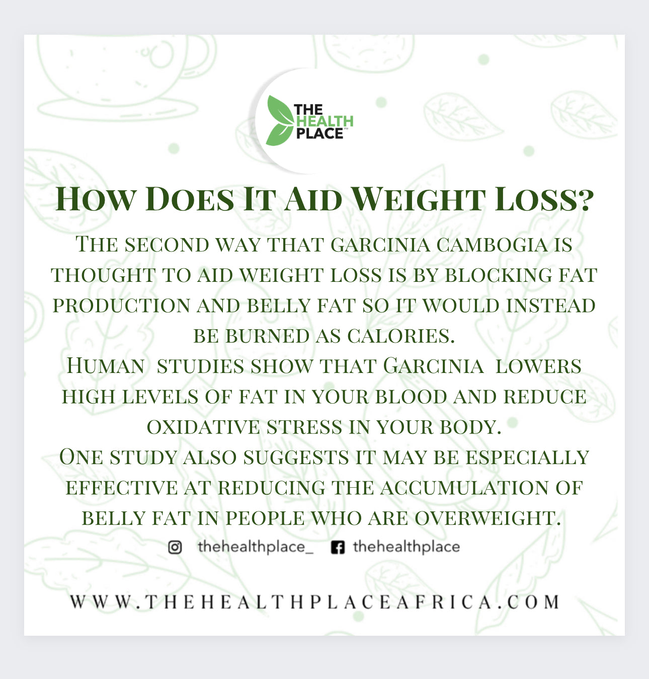 Garcinia Fruit- Choose Form