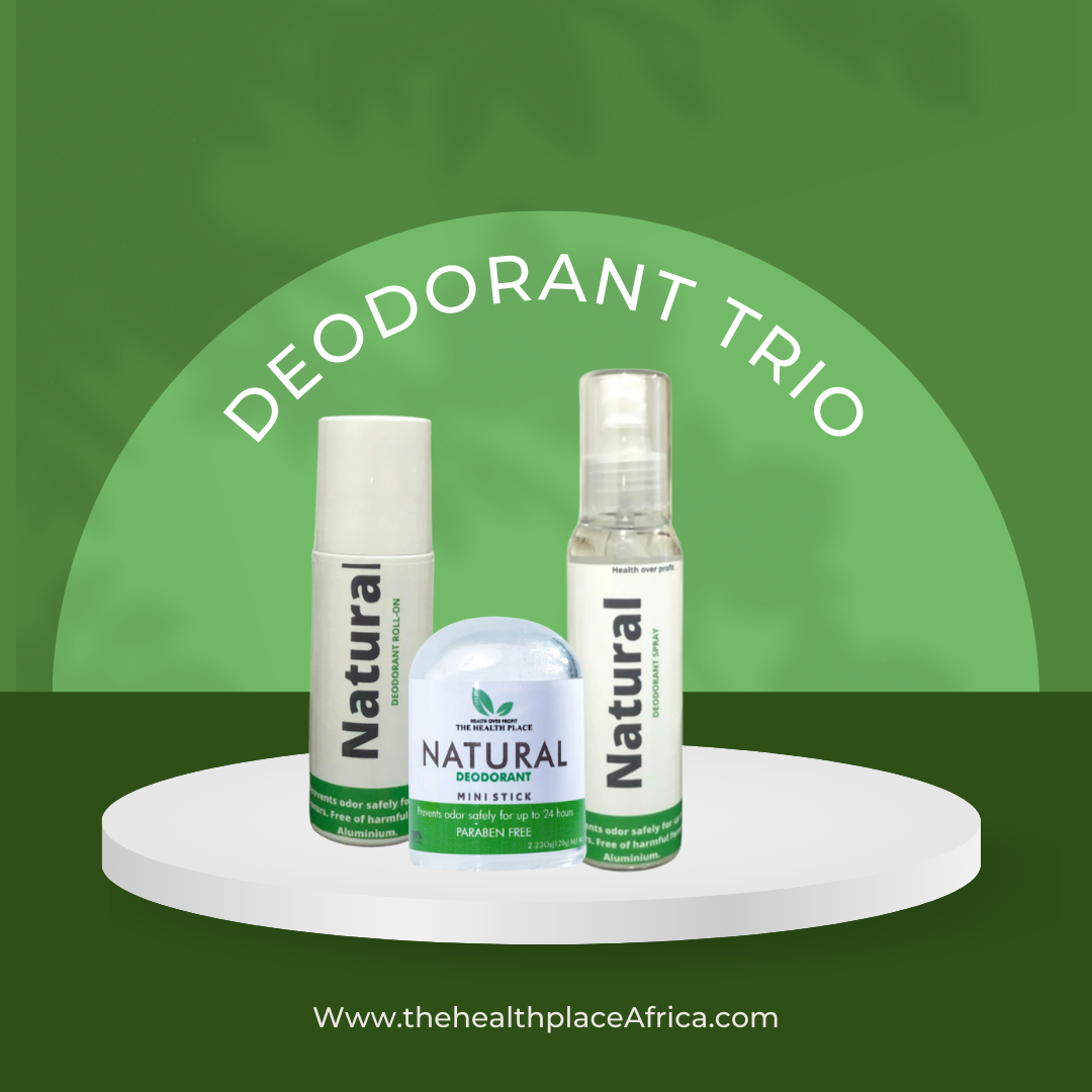 Deodorant Bundle- 60ml Roll on + 90ml Spray+75g Stick
