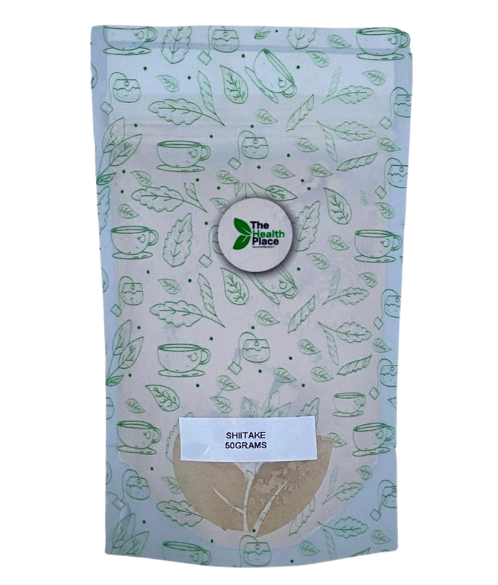 Shiitake Mushrooms Organic -50 Capsules 550mg Each