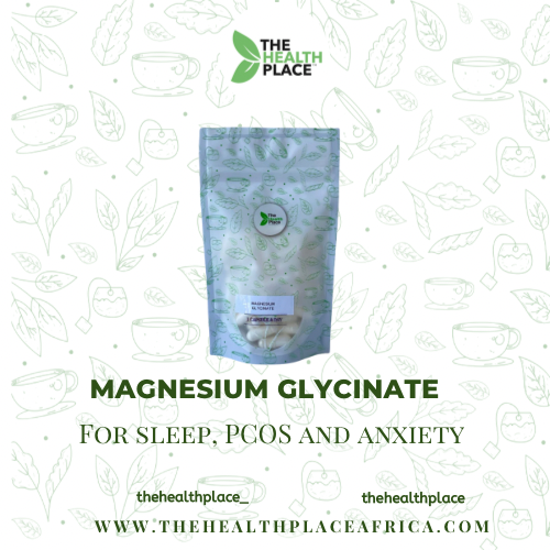 MAGNESIUM GLYCINATE FOR SLEEP, PCOS AND ANXIETY.