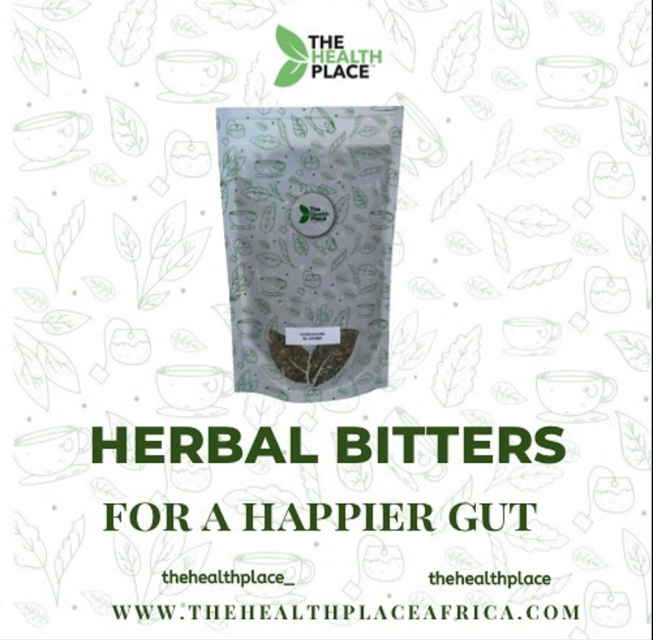 HERBAL BITTERS FOR A HAPPIER GUT