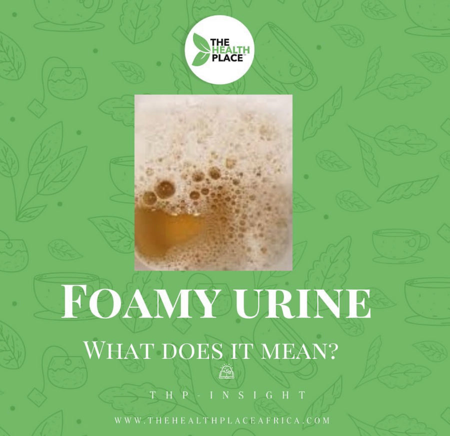 FOAMY URINE WHAT DOES IT MEAN?