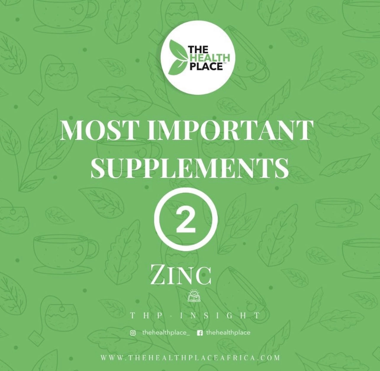 MOST IMPORTANT SUPPLEMENTS II