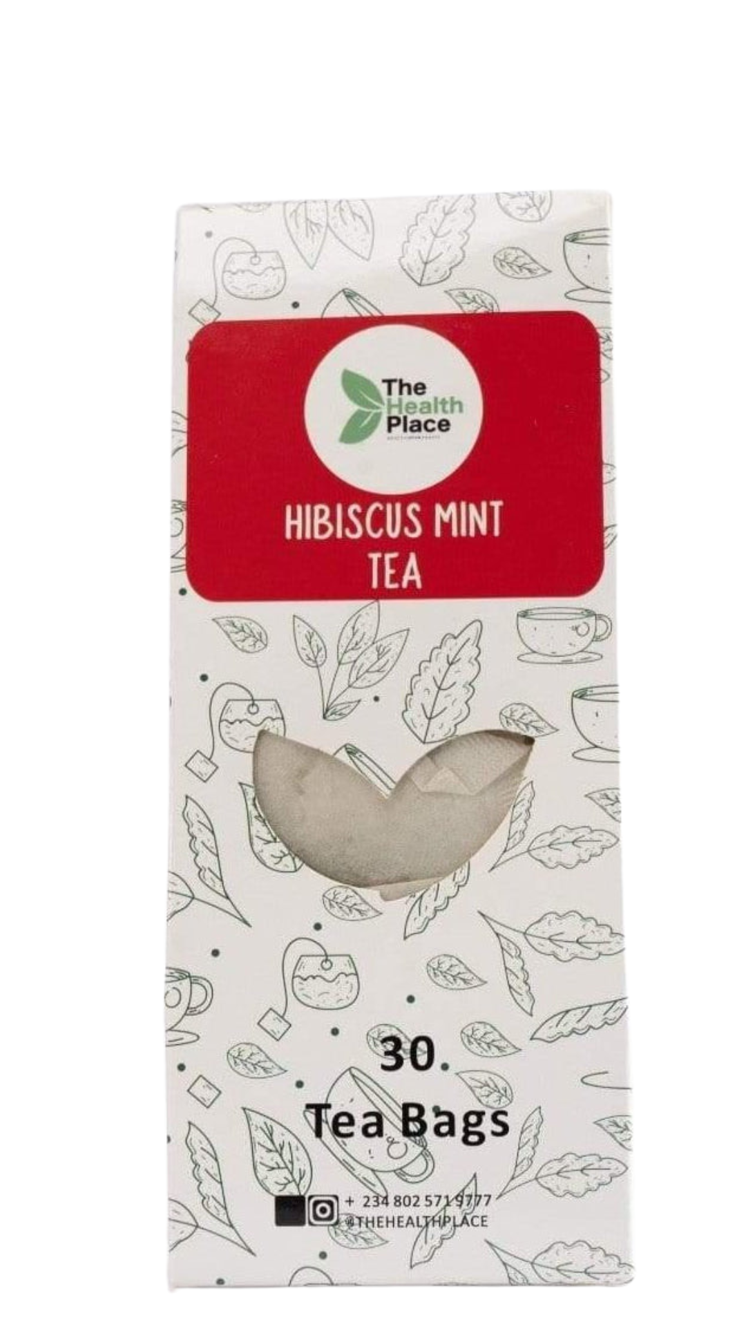Hibiscus Mint- 30 Teabags 60Grams