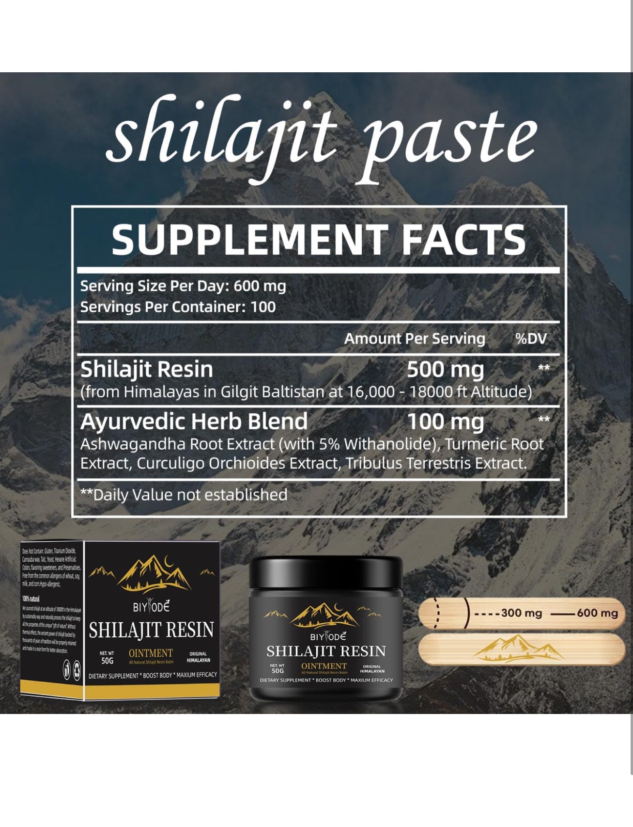 Shilajit Resin- Net 50 Grams