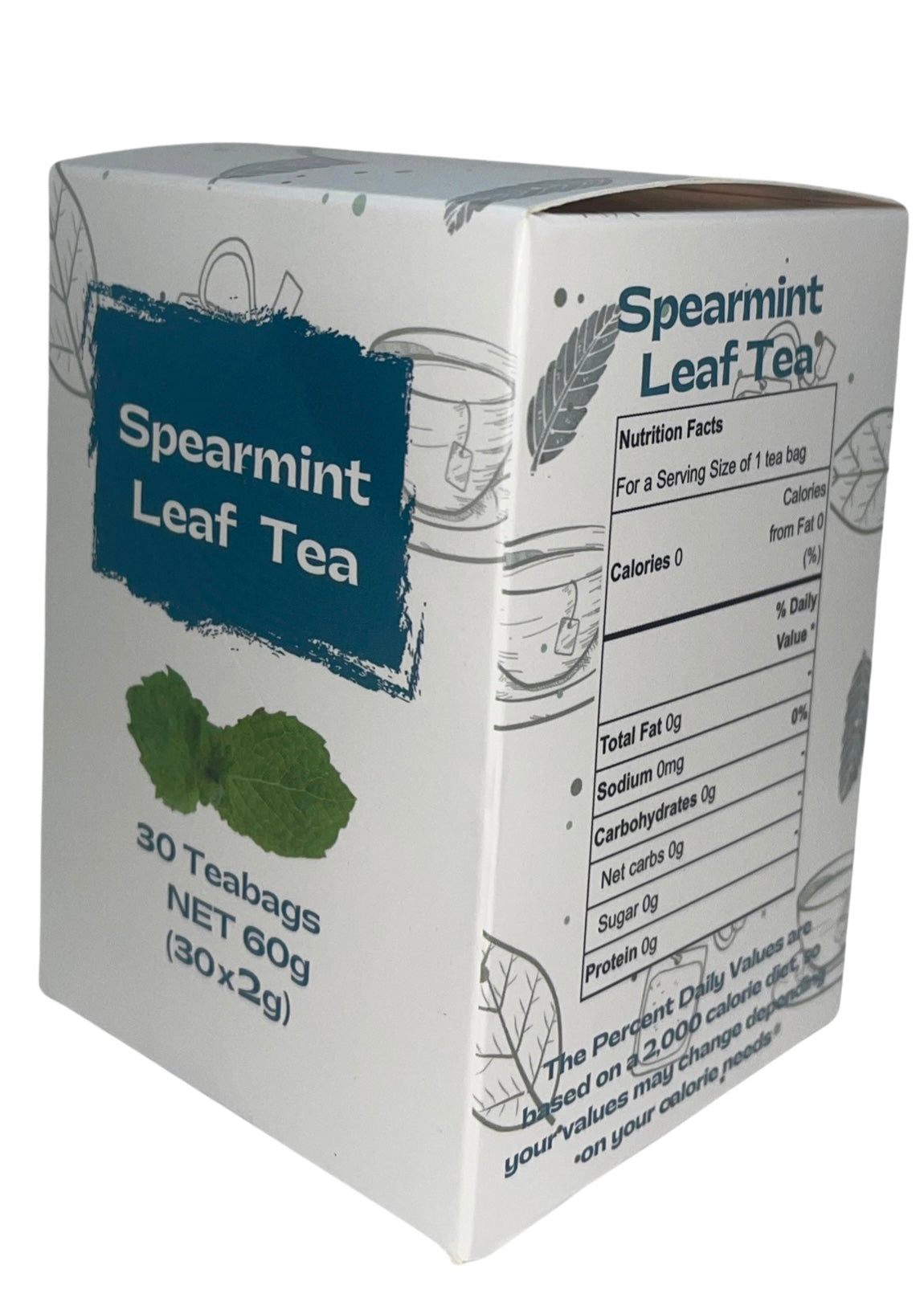Spearmint Tea- 30 Teabags 60 Grams