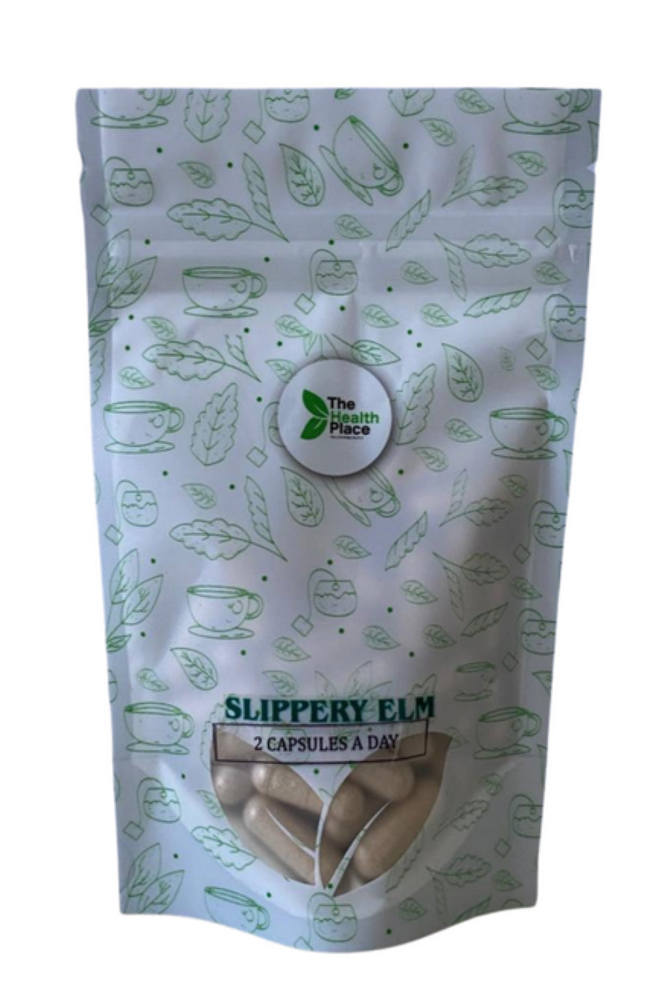 Slippery Elm Bark Organic - 100 Capsules 550mg Each