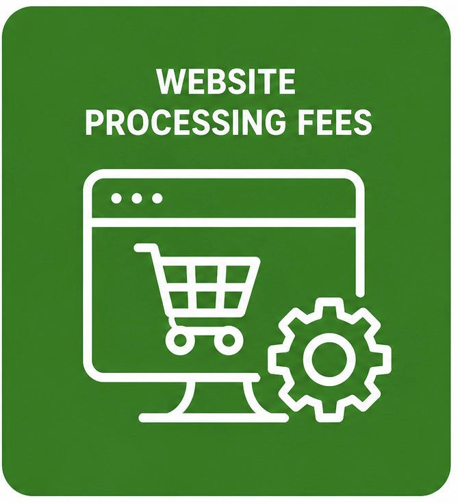 Website Processing Fees