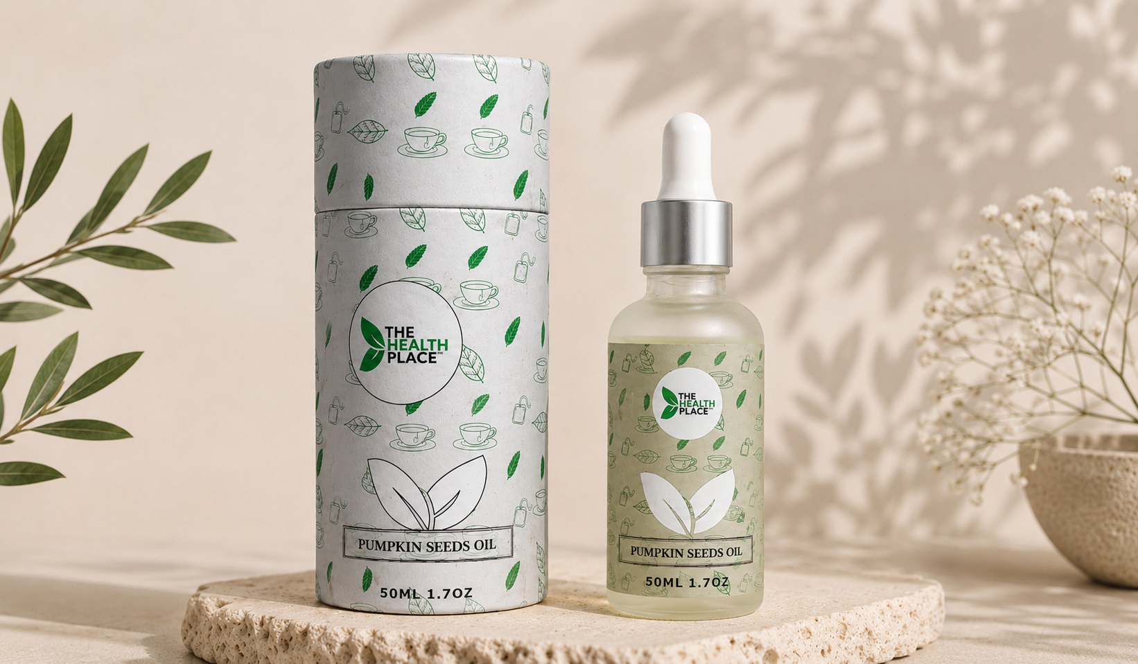 Pumpkin Seeds Oil (50ml)-Cold Pressed Natural Unrefined Carrier Oil
