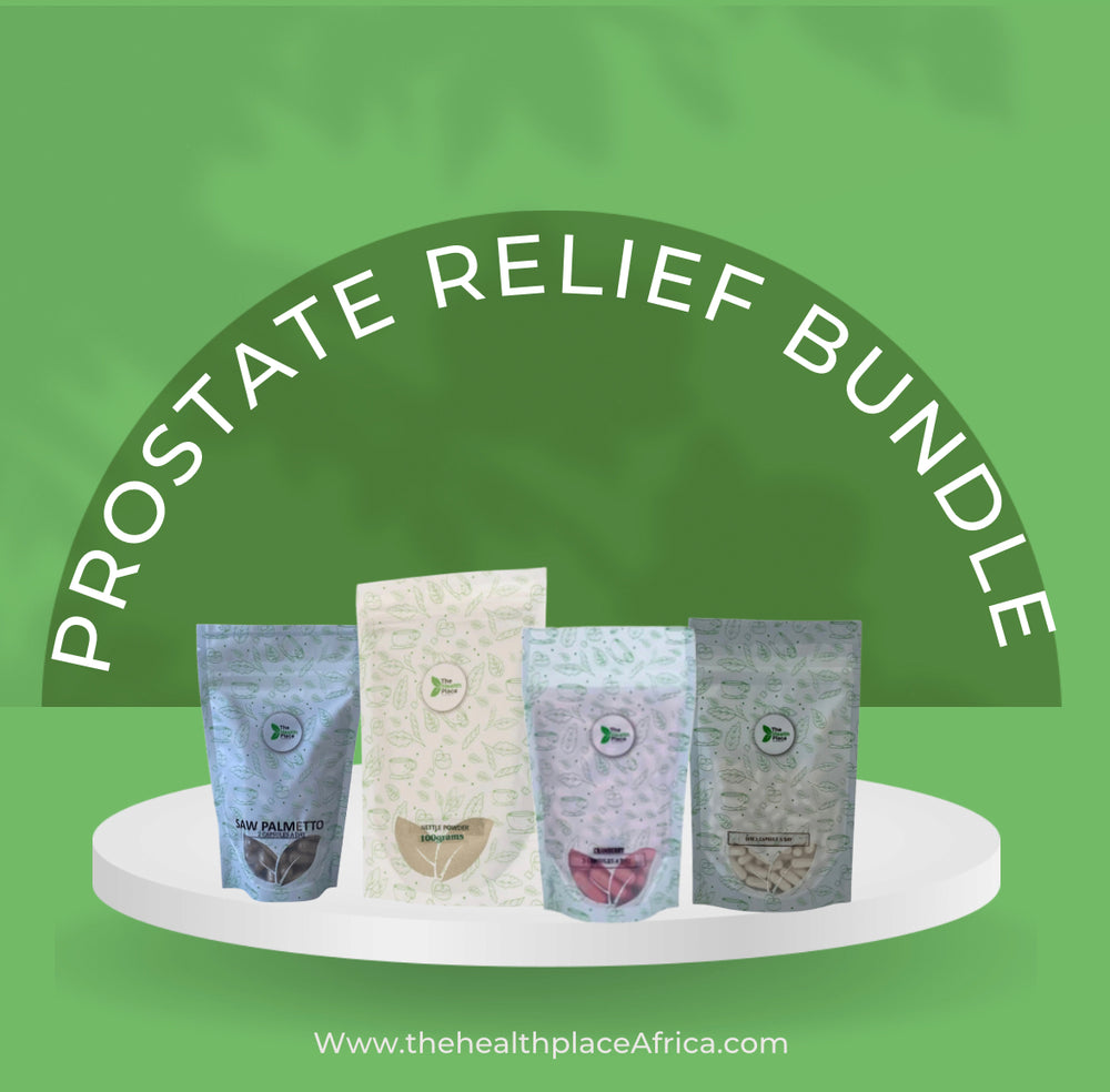 Prostate Relief Bundle 100 Capsules Saw Palmetto+ 100 Capsules DIM+ 10