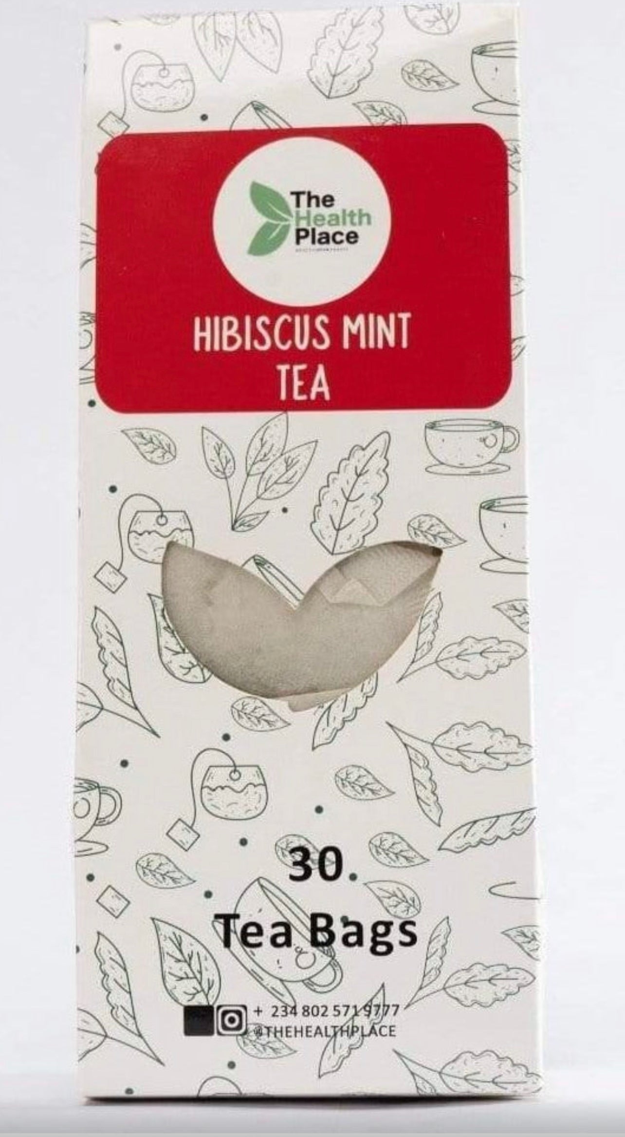 Hibiscus Mint- 30 Teabags 60Grams