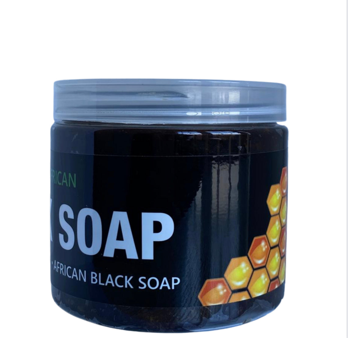 Black Soap Infused with Honey (350 Grams)