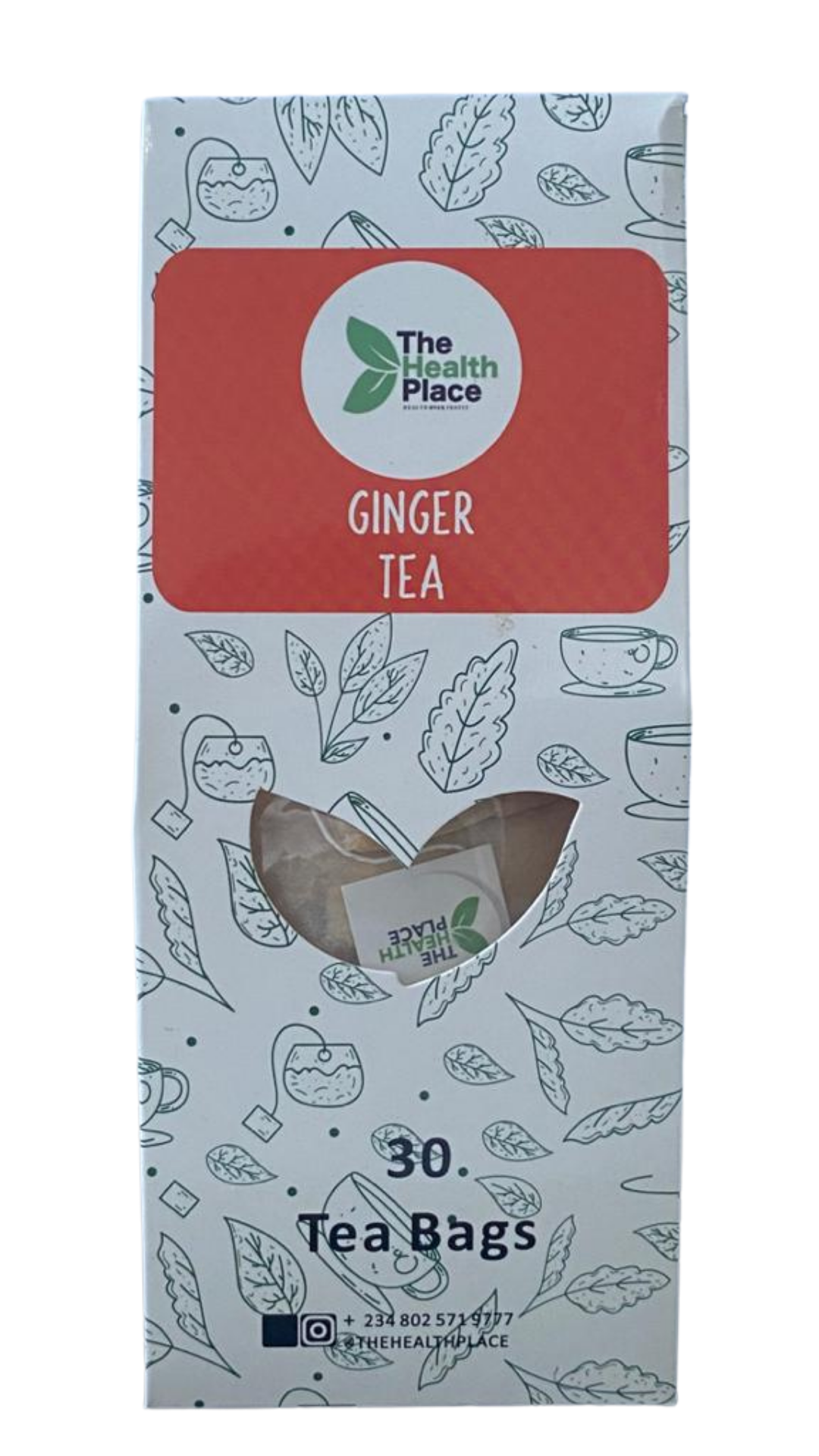Ginger- 30 Teabags 60 Grams